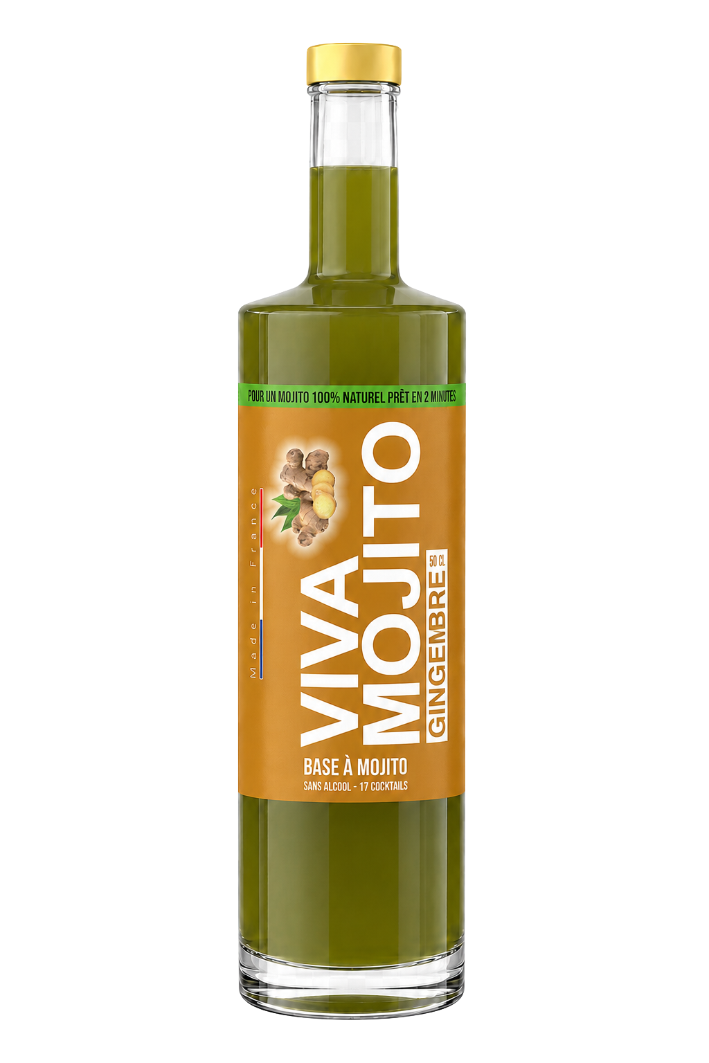Mojito Gingembre 50cl 1 Viva Mojito Gingembre